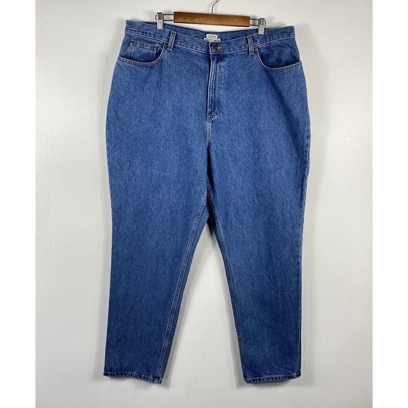 L.L. Bean Plus Size 20 Regular Original Fit Relaxed Jeans - Picture 1 of 4